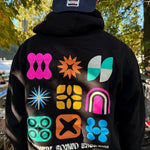 Retro Shapes Hoodie