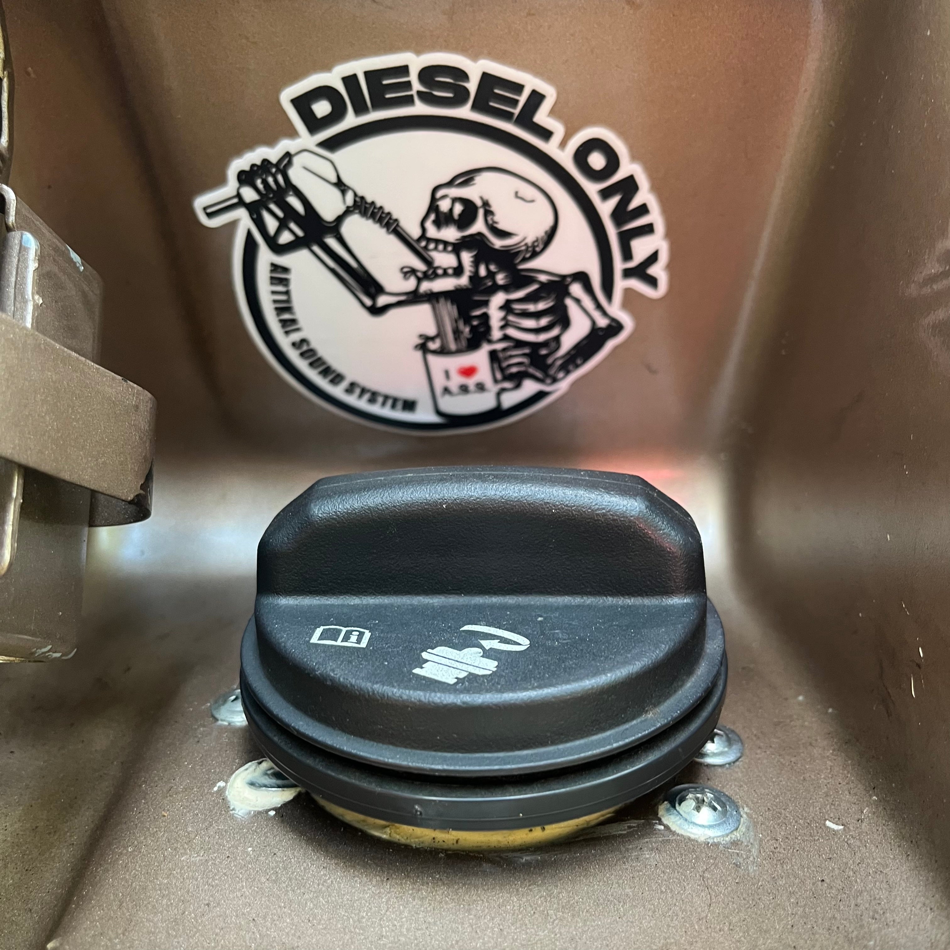 Diesel Only Sticker