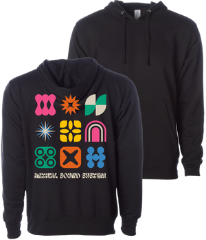 Retro Shapes Hoodie